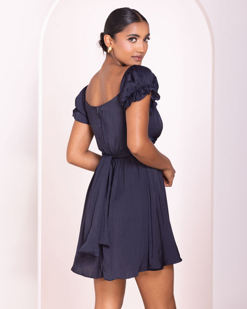 Rosette Mini Dress